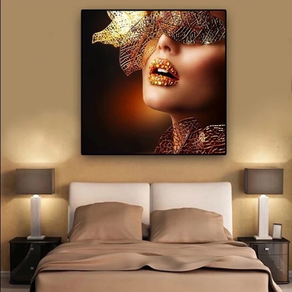 Goldie Printed Oil Painting Canvas - Picture 2 of 2